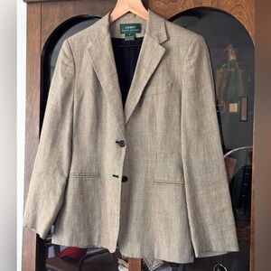Lauren Ralph Lauren Wool & Linen Blazer